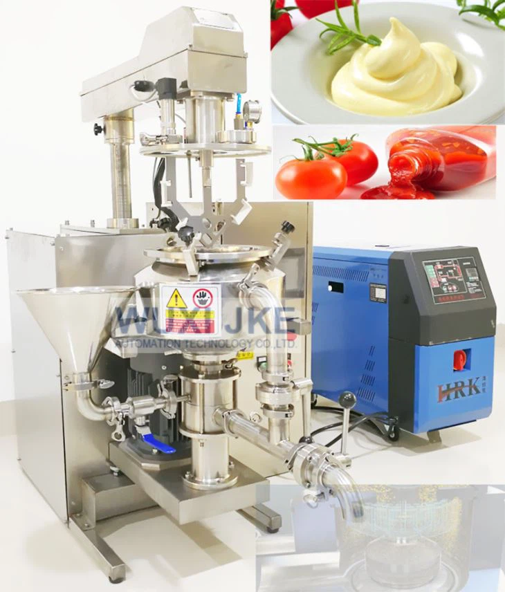 Salad dressing Vaccum Emulsifying Mixer