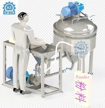 High Speed Shear Batch Disperser Emulsifier Pump