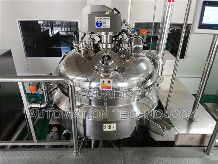 Vacuum Emulsifying Homogenizer Machine