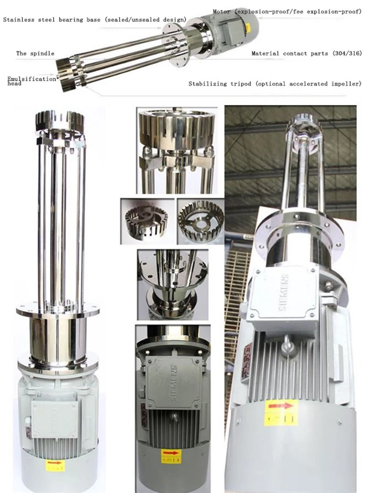 4kw High Shear Homogenizer